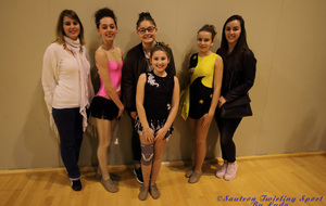 Les twirlers du samedi avec leur mono