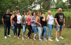 Les accompagnateurs au complet
