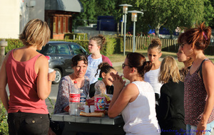 Pause repas sur le retour