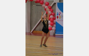 Mélanie, benjamine honneur, championne départementale