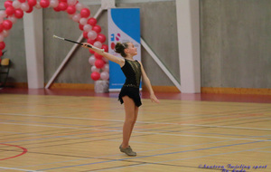 Léane Minime honneur, championne départementale