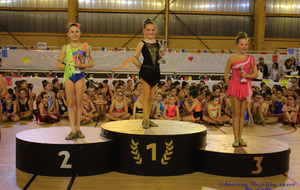 Léane, minime honneur. Championne régional